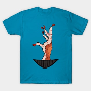 Waves In Possessed Shrimp T-Shirt